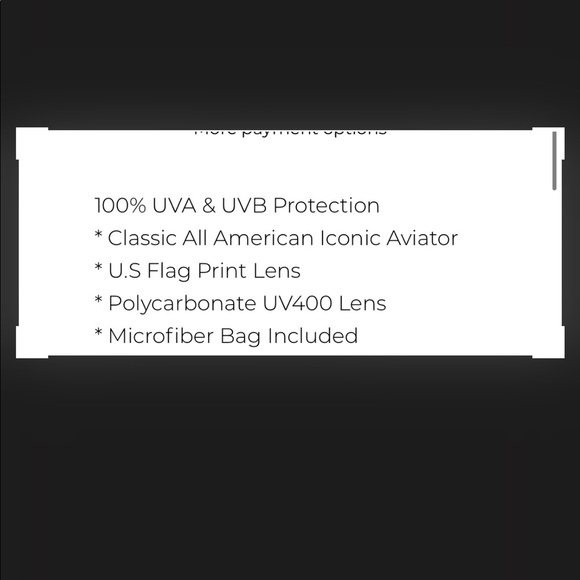 ♥️NEW Aviator American Flag Sunglasses - Picture 2 of 4